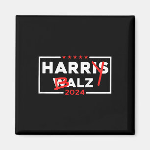 Imán Funny Harris W 24 Harry B 2024 Meme Democratic