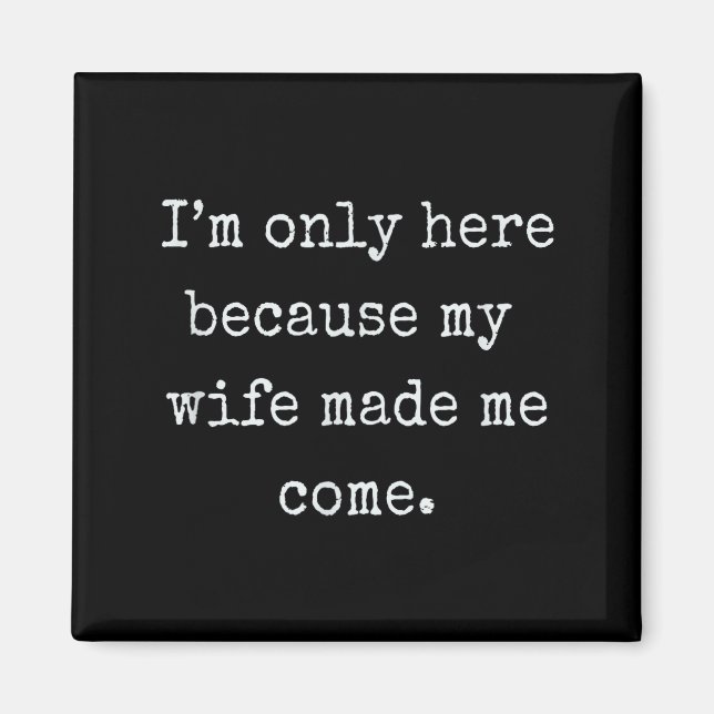 Imán Funny Husband From Wife Gift  (Frente)