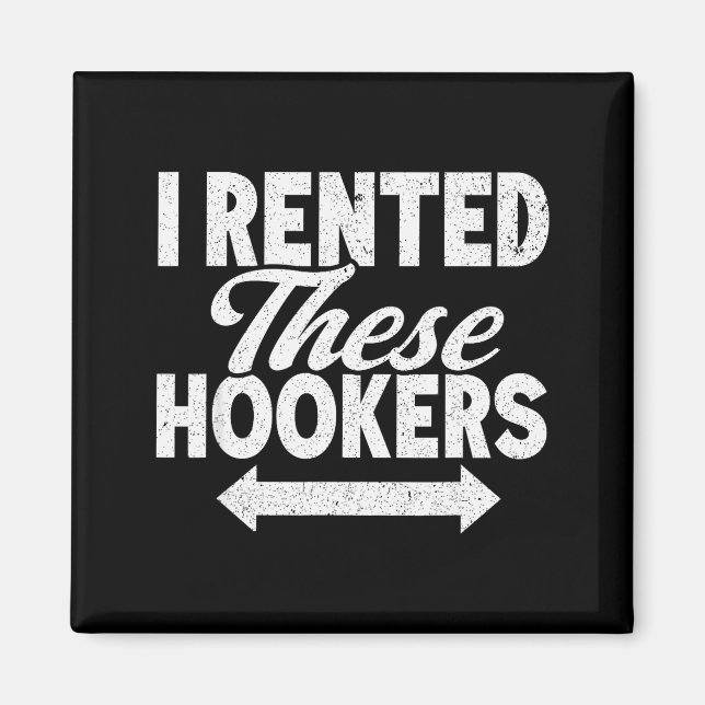 Imán Funny I Rented These S Adult Humor  (Frente)