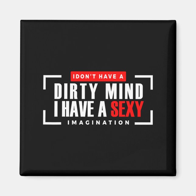 Imán Funny Jokes Saying Men Women Novelty Apparel I Don (Frente)