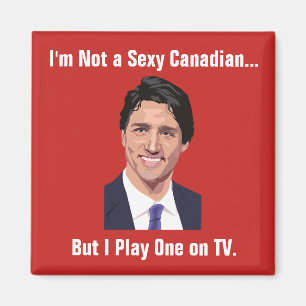 Imán Funny Justin Trudeau