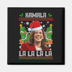 Imán Funny Kamala Harris 2024 Navidades Comma La Men Wo