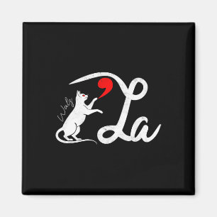 Imán Funny Kamala Harris Tim W 2024 Cat Comma La Waltz