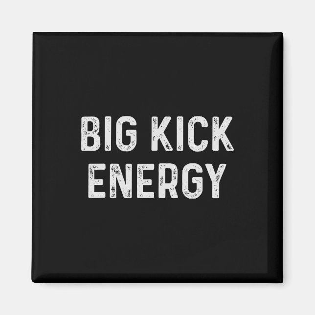 Imán Funny Karate Big Kick Energy (Frente)