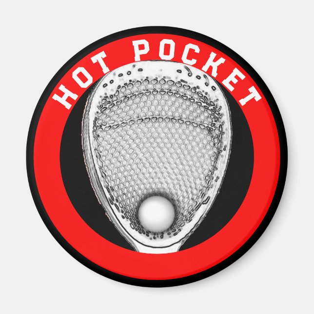 Imán Funny Lacrosse Goalie Gift (Frente)