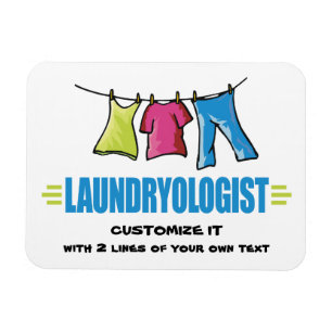 Imán Funny Laundry
