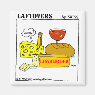 Imán Funny Limburger Personalizado de queso maloliente