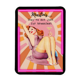 Imán Funny Magnet Best Friend Gift "Martinis"