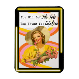 Imán Funny Magnet Best Friend Gift "Tik Tok"