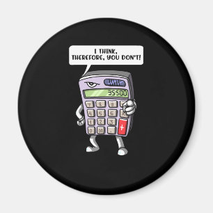 Imán Funny Math Algebra Calculator Mathematics Chiste