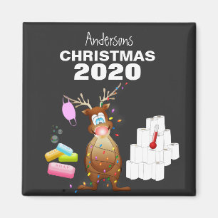 Imán Funny Navidades personalizados 2020