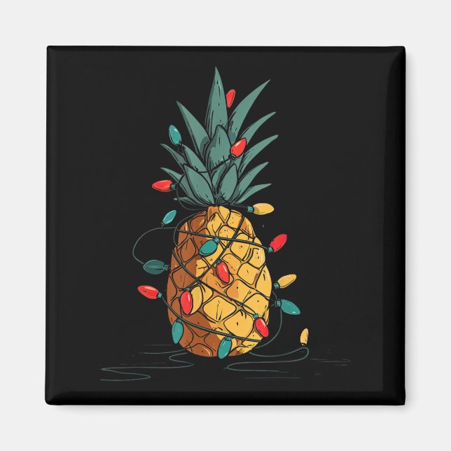 Imán Funny Ne Christmas Graphics Lights Lover  (Frente)