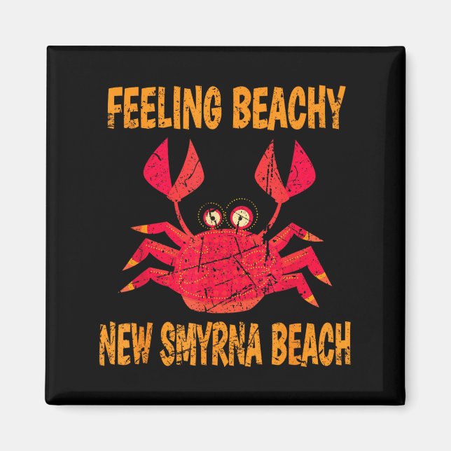 Imán Funny New Smyrna Beach Vacation Summer Quote For M (Frente)