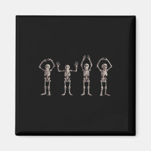 Imán Funny O-h-i-o Skeleton Lover Ohio Halloween