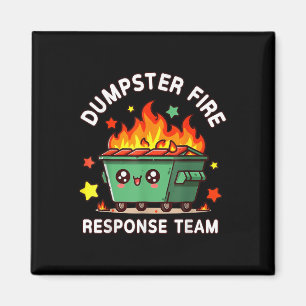Imán Funny Obra divertida del equipo de respuesta a inc