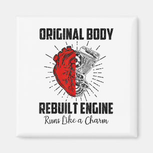 Imán Funny Open Heart Surgery Recovery Survivor Gifts M