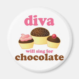Imán Funny Opera Diva