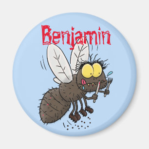Imán Funny personalizado de insectos de herradura