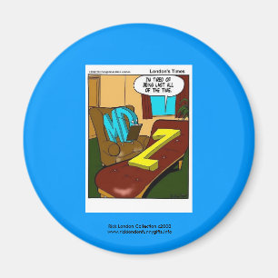 Imán Funny Personalizado De Psiquiatría En El Magnet De