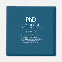 funny phd definition square