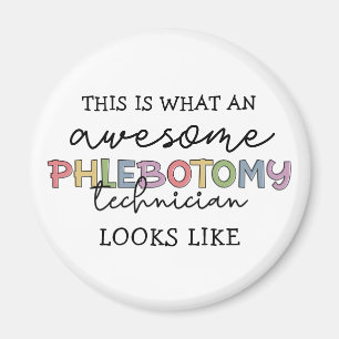 Imán Funny Phlebotomy Technician impresionante PBT