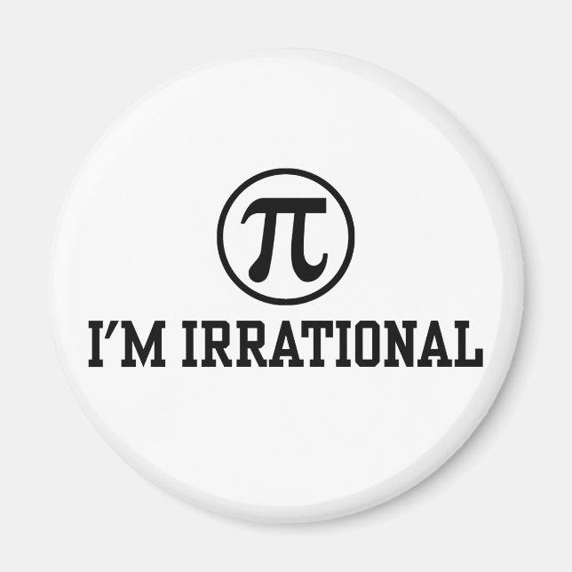 Imán Funny Pi (Frente)