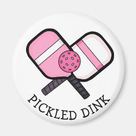 Imán Funny Pickleball Pun