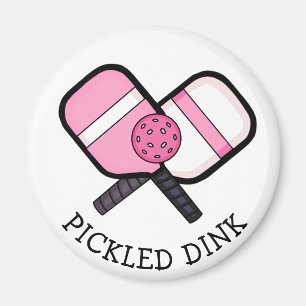 Imán Funny Pickleball Pun