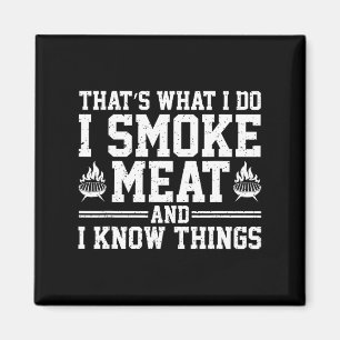 Imán Funny Pitmaster I Smoat Bbq Smoker Grill