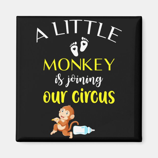 Imán Funny Pregnancy Announcement New Baby Reveal  (Frente)