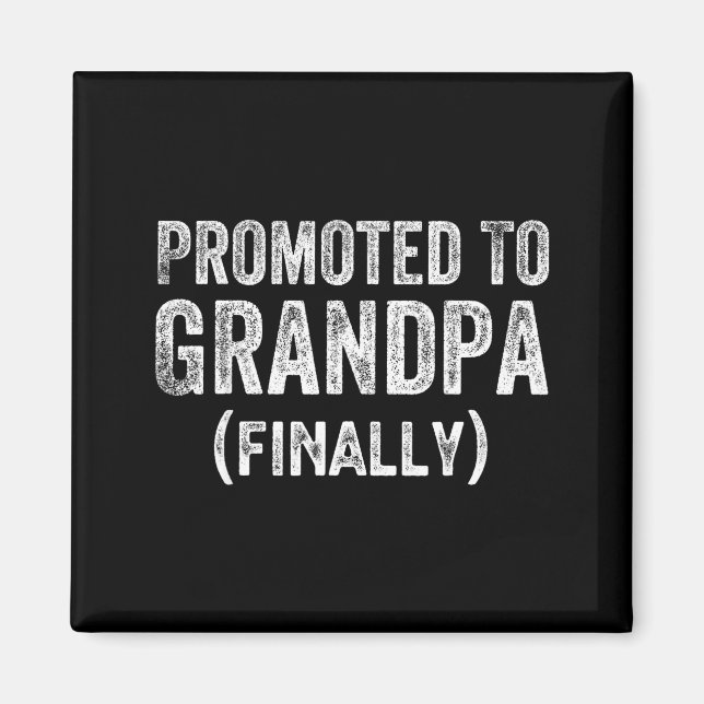Imán Funny Promoted To Grandpa Finally Pregnancy Announ (Frente)