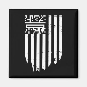 Imán Funny Qr presidente Trump código de baile