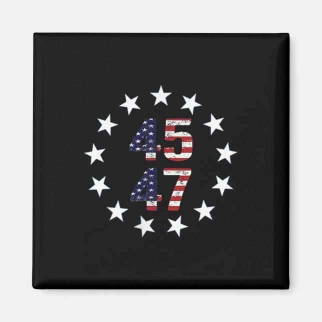 Imán Funny Qr presidente Trump código de baile (Frente)