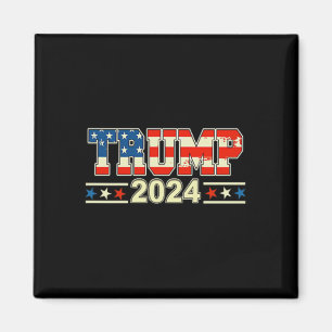 Imán Funny Qr presidente Trump código de baile (en negr