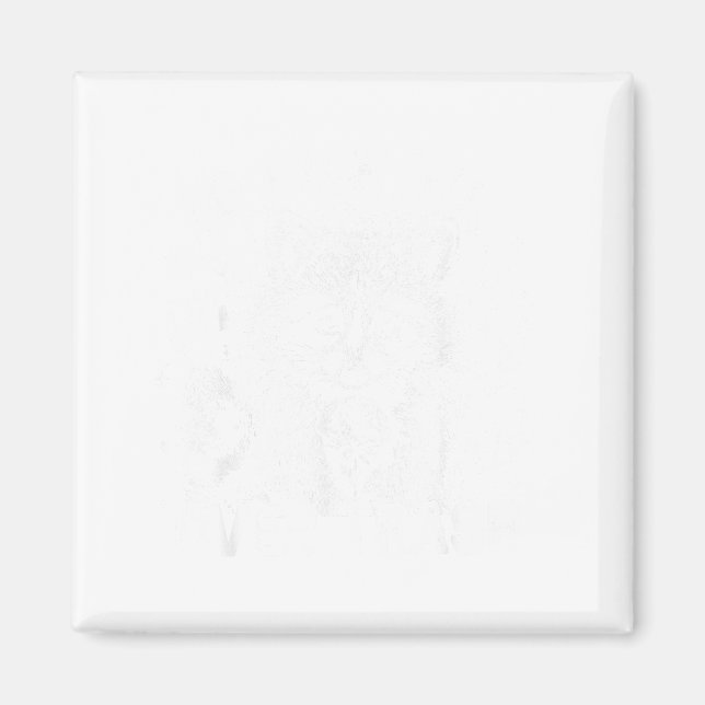 Imán Funny Raccoon I’d Ck You Over Trash Valentines Day (Frente)