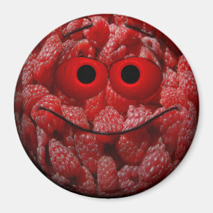 Imán Funny Raspberry Emoticon