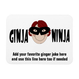 Imán Funny Redhead Ginger Chiste Fridge Magnet