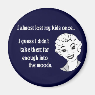 Imán Funny Retro Mom Magnet
