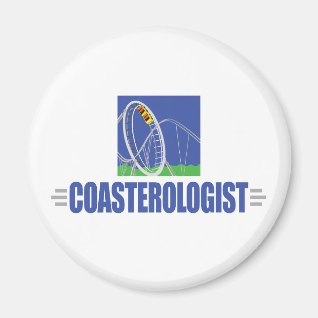 Imán Funny Roller Coaster (Frente)