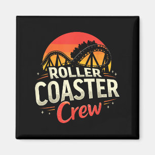 Imán Funny Roller Coaster Crew Parque de Atracciones Ro