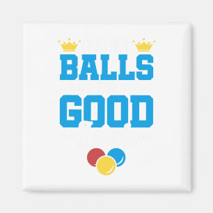 Imán Funny Rub My For Good Lucky Billiards Pool Player