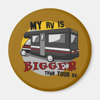 Imán Funny RV Camping Magnet