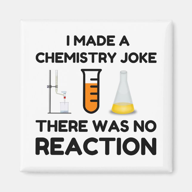 Imán Funny Science lover chemistry chiste (Frente)