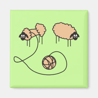 Imán Funny Sheep Magnet