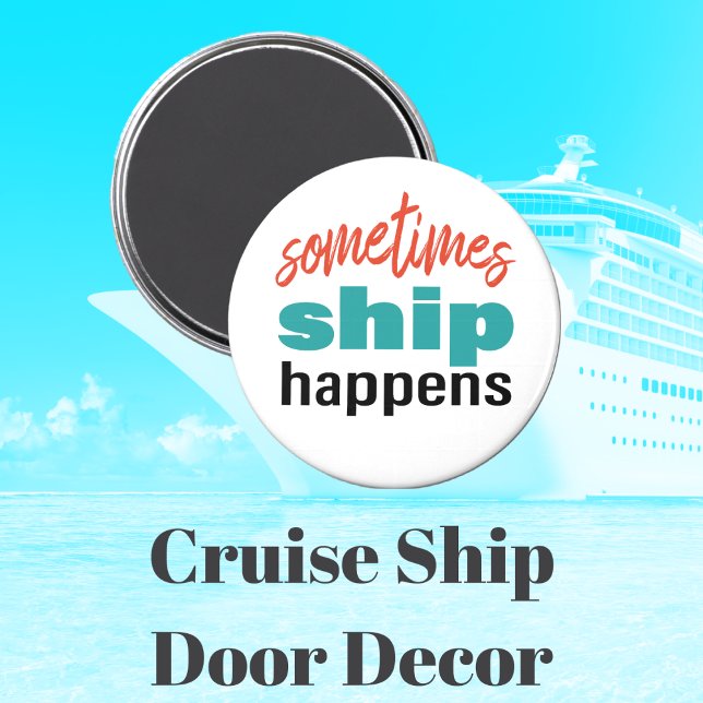 Imán Funny Ship Cabin Door Marker Cruise (Subido por el creador)