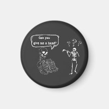 Funny Skeleton Pun ¿Me das la mano?