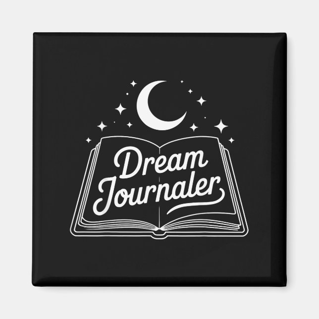 Imán Funny Sleep Hygiene Dream Journaling Status Symbol (Frente)
