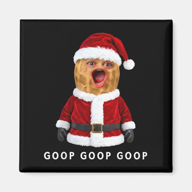 Imán Funny The Burnt Peanut Goop Bungulator Christmas  (Frente)