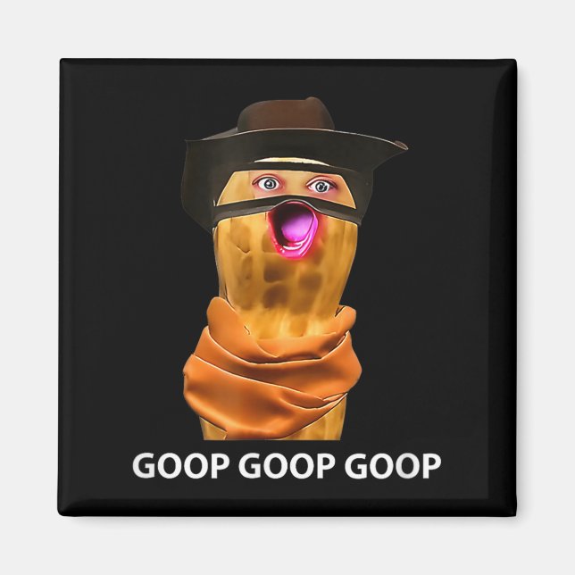 Imán Funny The Burnt Peanut Goop Bungulator Tee  (Frente)