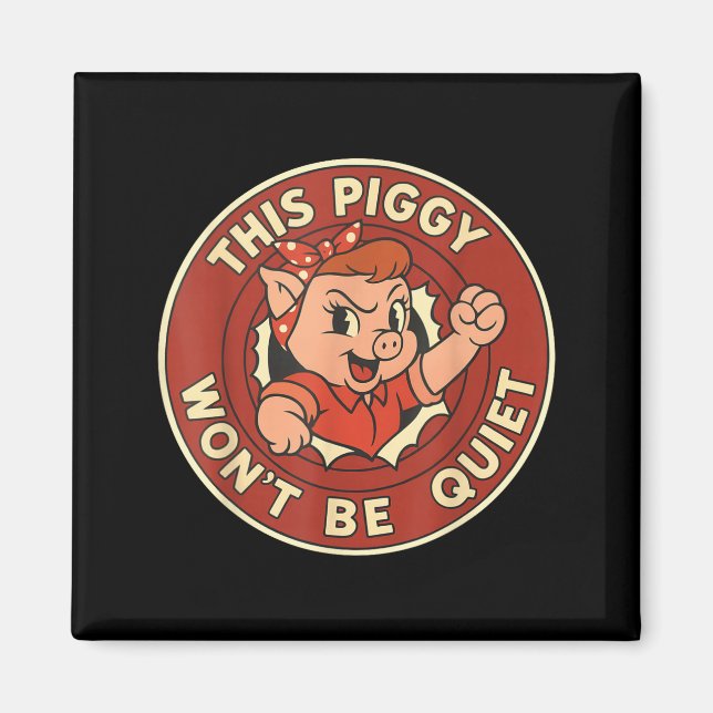 Imán Funny This Ggy Won't Be Quiet  (Frente)